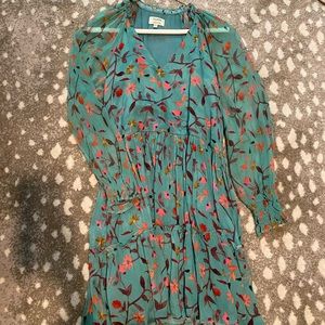 Anthropologie XS Guapa floral dress
